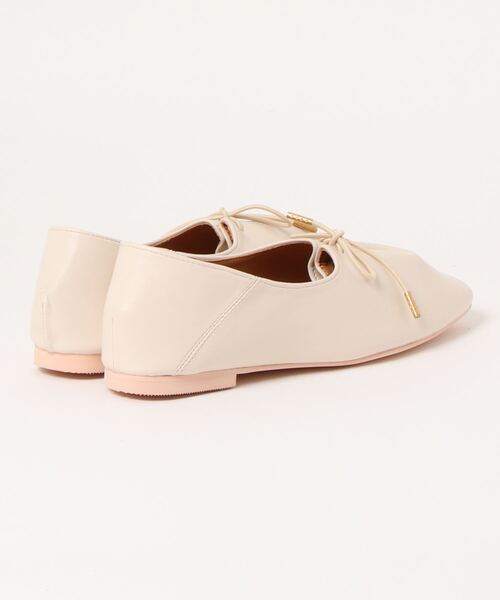 menue（メヌエ）の「2wayスクエアトゥレースアップシューズ（ドレスシューズ・レディース・ブラック/アイボリー/グレイッシュベージュ・22.0cm/22.5cm/23.5cm/25.0cm/21.5cm/23.0cm/24.5cm/25.5cm/26.0cm/24.0cm）」の20枚目の写真