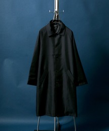 Oversized Balmacaan Coat/オーバーサイズ ステンカラーコート メンズ アウター 春
