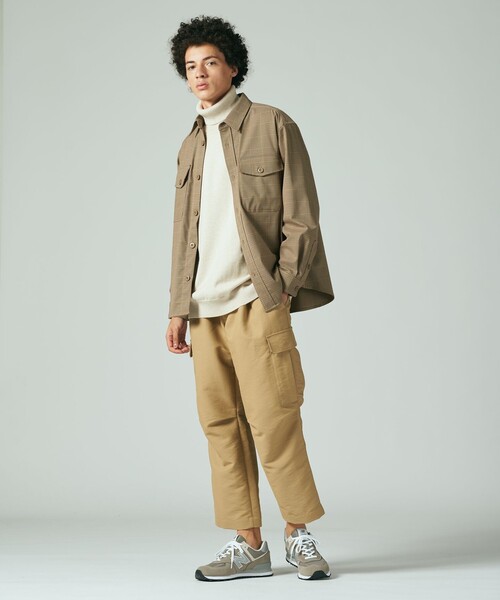 J.PRESS YORK STREET（ジェイプレスヨークストリート）の「【UNISEX】マルチファンクション タートルニット（ニット/セーター・メンズ・ブラック系/グレー系/アイボリー系・SMALL/MEDIUM/LARGE）」の5枚目の写真