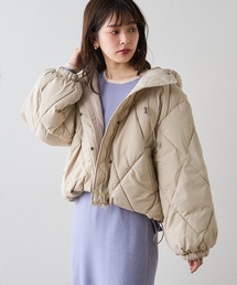 natural couture | マイクロタフタダイヤキルト中綿ジャケット(ダウンジャケット/コート)