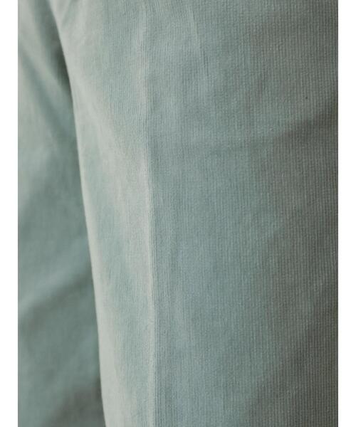 AMERICAN HOLIC(アメリカンホリック)の「ストレッチコールテンセンタープレスパンツ(その他パンツ・レディース・チャコールグレー/オフホワイト/サックスブルー/グレイッシュベージュ・S/M/L/XS)」の11枚目の写真