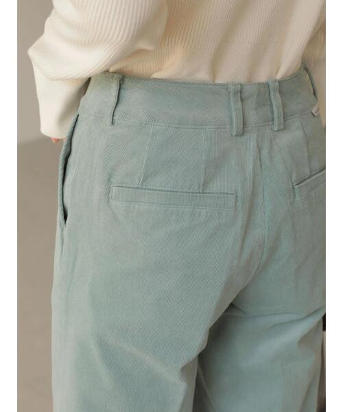 AMERICAN HOLIC(アメリカンホリック)の「ストレッチコールテンセンタープレスパンツ(その他パンツ・レディース・チャコールグレー/オフホワイト/サックスブルー/グレイッシュベージュ・S/M/L/XS)」の12枚目の写真