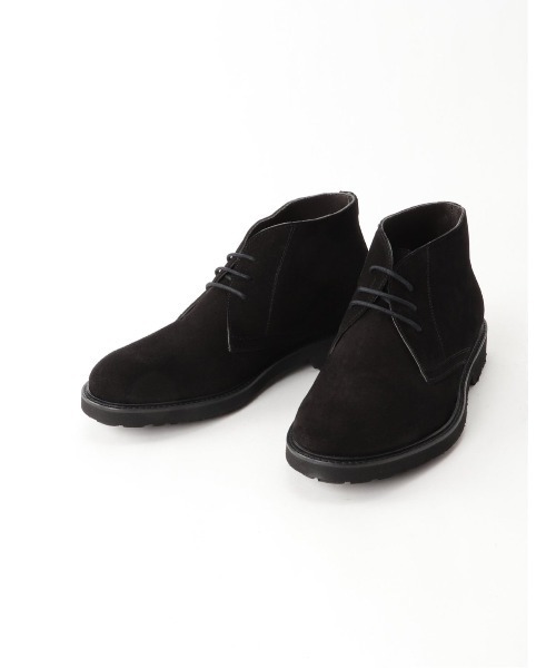 around the shoes(アラウンドザシューズ)の「アラウンドザシューズ/around the shoes ボリュームソール スエード チャッカーブーツ(ブーツ・メンズ・ベージュ/ボルドー/ダークウッド/ブラック・40/41/42/43)」の2枚目の写真