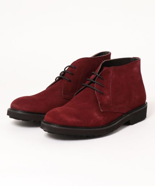 around the shoes(アラウンドザシューズ)の「アラウンドザシューズ/around the shoes ボリュームソール スエード チャッカーブーツ(ブーツ・メンズ・ベージュ/ボルドー/ダークウッド/ブラック・40/41/42/43)」の5枚目の写真