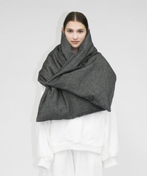 my beautiful landlet（マイビューティフルランドレット）の「【my beautiful landlet】 wool linen cotton silk down stole（ストール/ショール・メンズ）」