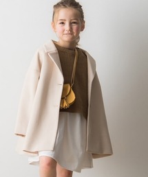 lulpini | kids　ウールタッチAラインコート(その他アウター)