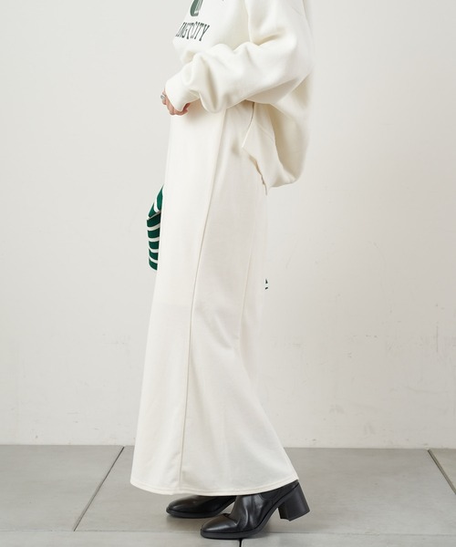 CIAOPANIC TYPY（チャオパニックティピー）の「【ZOZOTOWN限定】ポンチハイウエストマーメイドロングスカート（スカート・レディース・ブラック/グレー/ネイビー/アイボリー・ONE SIZE）」の11枚目の写真