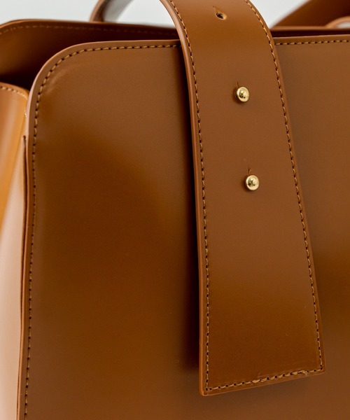 loti（ロティ）の「WEB限定 loti パソコン収納マルチBAG（ハンドバッグ・レディース・ブラック/ブラウン・ONE SIZE）」の18枚目の写真