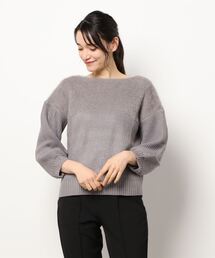 ELVENCE DEUX | ムネファーキリカエニット(ニット/セーター)