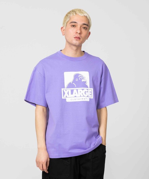 XLARGE(エクストララージ)の「OG S/S TEE(Tシャツ/カットソー・メンズ・ブラック/グリーン/ホワイト/ブルー/パープル・XL/M/L/S)」の5枚目の写真