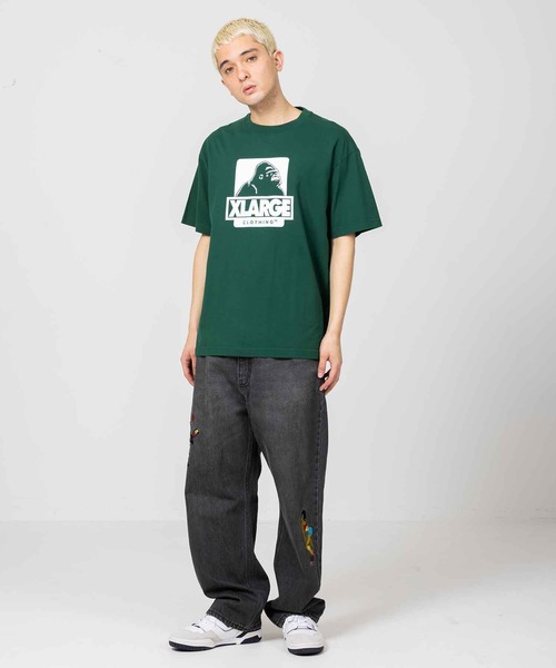 XLARGE(エクストララージ)の「OG S/S TEE(Tシャツ/カットソー・メンズ・ブラック/グリーン/ホワイト/ブルー/パープル・XL/M/L/S)」の10枚目の写真