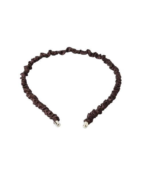 MERCURYDUO(マーキュリーデュオ)の「ギャザーカチューシャ(カチューシャ・レディース・ベージュ/ブラウン・FREE)」の7枚目の写真