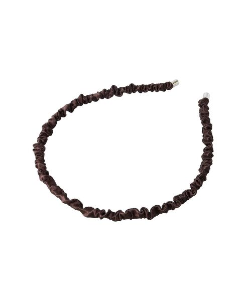 MERCURYDUO(マーキュリーデュオ)の「ギャザーカチューシャ(カチューシャ・レディース・ベージュ/ブラウン・FREE)」の4枚目の写真