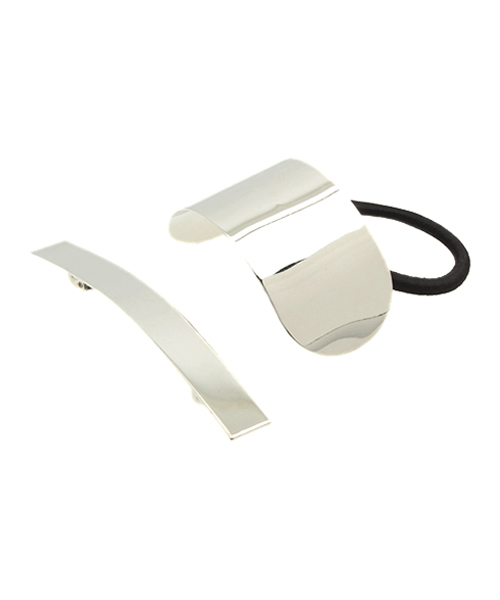 Kastane(カスタネ)の「プレートヘアアクセSET(その他ヘアアクセサリー・レディース・シルバー/ゴールド・FREE)」の4枚目の写真