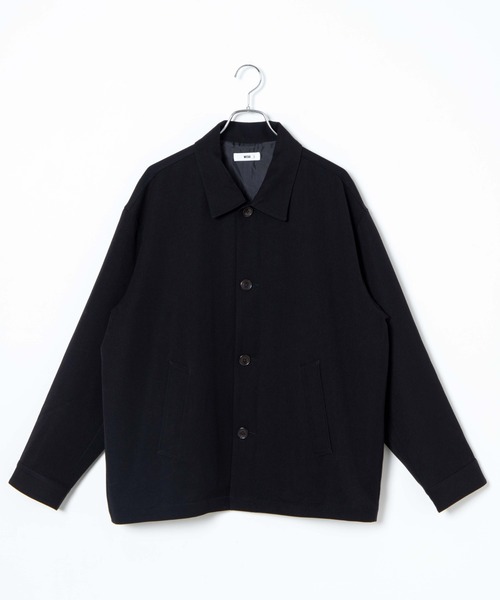 WEGO(ウィゴー)の「WEGO/ステンカラーショートジャケット(ブルゾン・メンズ・ブラック/アイボリー・LARGE/MEDIUM)」の19枚目の写真