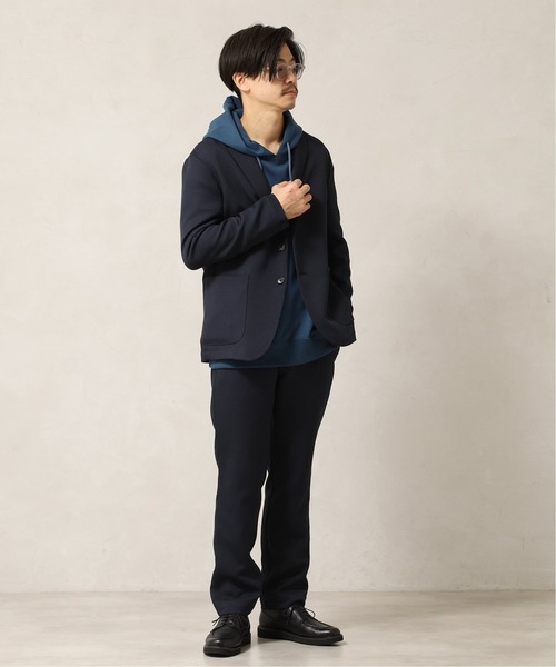 417 EDIFICE(フォーワンセブンエディフィス)の「【ESSENTIAL / エッセンシャル】スリムパンツ(スラックス・メンズ・ブラウン/ダークブラウン/ベージュ/ネイビー/サックスブルー・SMALL/MEDIUM/LARGE)」の20枚目の写真