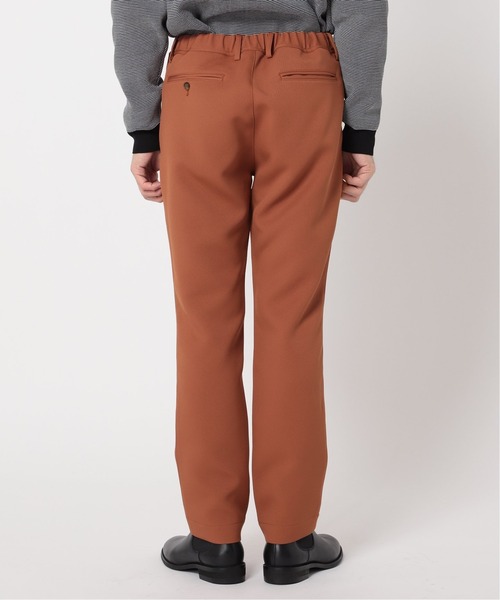 417 EDIFICE(フォーワンセブンエディフィス)の「【ESSENTIAL / エッセンシャル】スリムパンツ(スラックス・メンズ・ブラウン/ダークブラウン/ベージュ/ネイビー/サックスブルー・SMALL/MEDIUM/LARGE)」の22枚目の写真