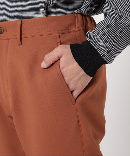 417 EDIFICE(フォーワンセブンエディフィス)の「【ESSENTIAL / エッセンシャル】スリムパンツ(スラックス・メンズ・ブラウン/ダークブラウン/ベージュ/ネイビー/サックスブルー・SMALL/MEDIUM/LARGE)」の8枚目の写真