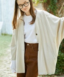 flaner | loose linen jacket/ルーズリネンジャケット(その他アウター)