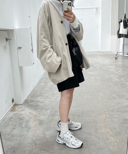 flaner（フラネ）の「loose linen jacket/ルーズリネンジャケット（その他アウター・レディース・ナチュラル・FREE）」の13枚目の写真