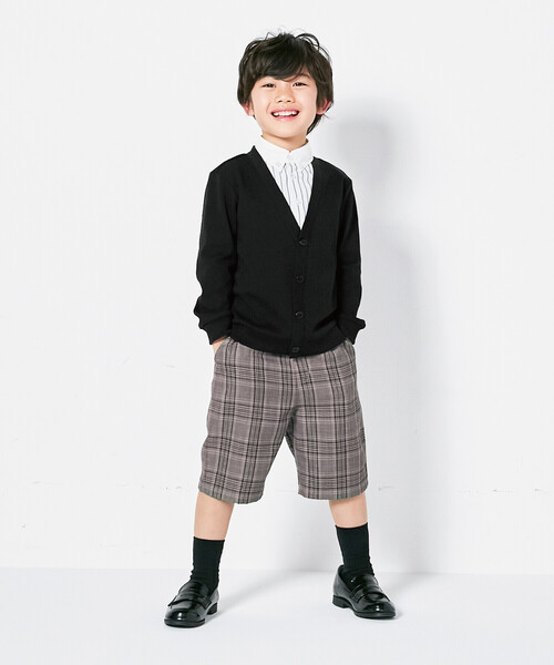 COMME CA ISM(コムサイズム)の「チェック柄 グルカパンツ(その他パンツ・キッズ・ブラック・110cm/100cm/120cm/130cm)」の3枚目の写真