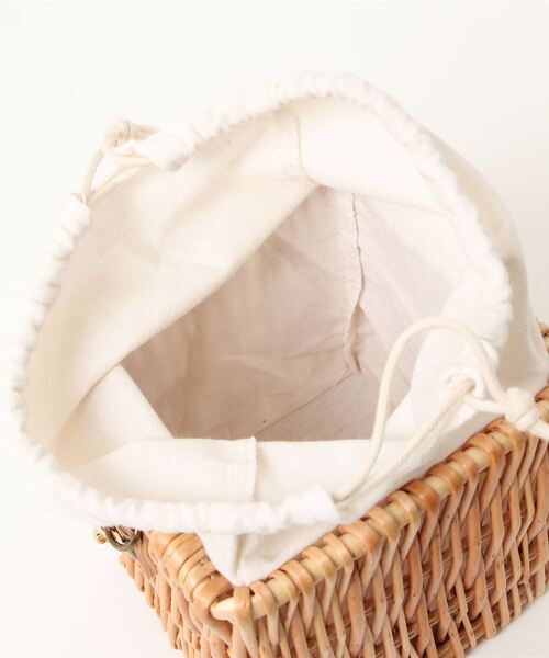 BLUEEAST(ブルーイースト)の「パールハンドル付きかごバッグ(かごバッグ・レディース・A/B・FREE)」の6枚目の写真