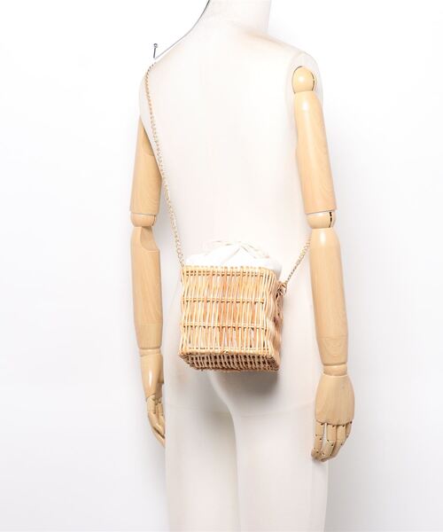 BLUEEAST(ブルーイースト)の「パールハンドル付きかごバッグ(かごバッグ・レディース・A/B・FREE)」の8枚目の写真
