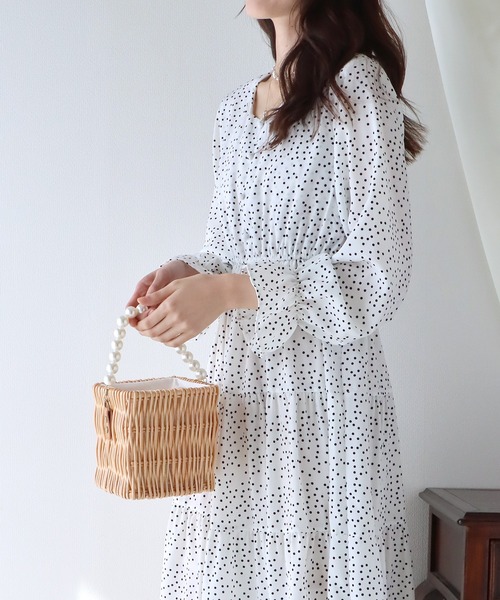 BLUEEAST(ブルーイースト)の「パールハンドル付きかごバッグ(かごバッグ・レディース・A/B・FREE)」の20枚目の写真