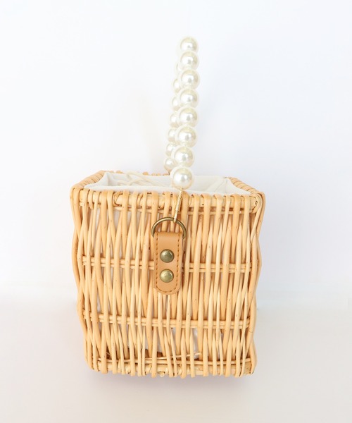 BLUEEAST(ブルーイースト)の「パールハンドル付きかごバッグ(かごバッグ・レディース・A/B・FREE)」の13枚目の写真