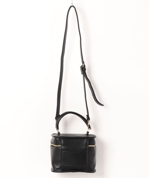 VitaFelice（ヴィータフェリーチェ）の「2WAYバニティバッグ ショルダーバッグ（ショルダーバッグ・レディース・ブラック/ブラウン系その他・FREE）」の5枚目の写真