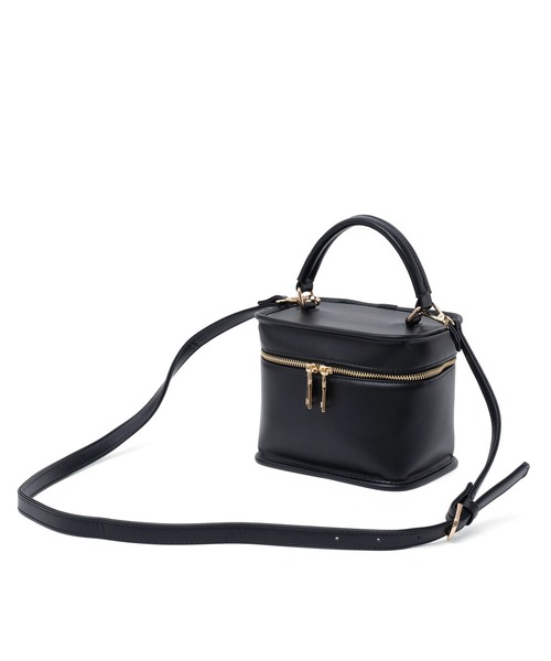 VitaFelice（ヴィータフェリーチェ）の「2WAYバニティバッグ ショルダーバッグ（ショルダーバッグ・レディース・ブラック/ブラウン系その他・FREE）」の22枚目の写真