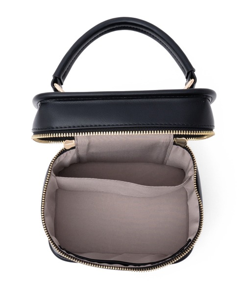 VitaFelice（ヴィータフェリーチェ）の「2WAYバニティバッグ ショルダーバッグ（ショルダーバッグ・レディース・ブラック/ブラウン系その他・FREE）」の19枚目の写真