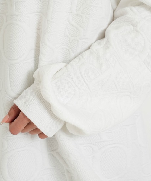 Diable baiser（ディアブルベーゼ）の「オーバーサイズロゴプルオーバー（Tシャツ/カットソー・レディース・ホワイト・FREE）」の9枚目の写真