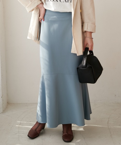 DISCOAT（ディスコート）の「マーメイドスカート《WEB限定カラーあり》（スカート・レディース・ブラック/イエロー/ブルー/ホワイト系その他・SMALL/MEDIUM/LARGE）」の3枚目の写真