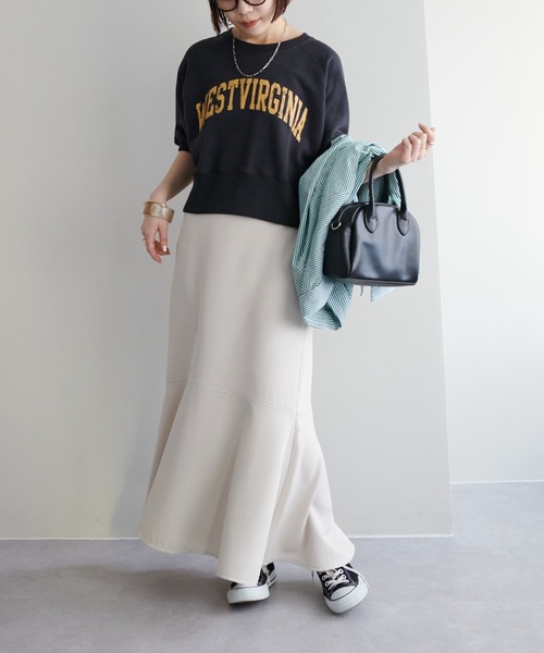 DISCOAT（ディスコート）の「マーメイドスカート《WEB限定カラーあり》（スカート・レディース・ブラック/イエロー/ブルー/ホワイト系その他・SMALL/MEDIUM/LARGE）」の5枚目の写真