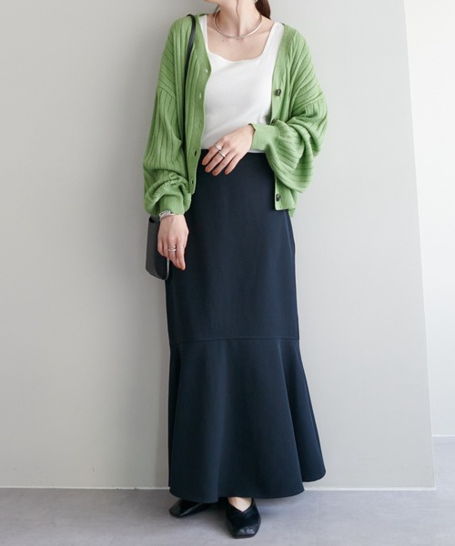 DISCOAT（ディスコート）の「マーメイドスカート《WEB限定カラーあり》（スカート・レディース・ブラック/イエロー/ブルー/ホワイト系その他・SMALL/MEDIUM/LARGE）」の17枚目の写真