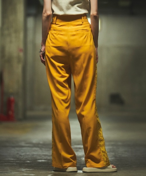 VACANCY（ヴァカンシー）の「SETUPヴィンテージレースストレートラインパンツ（その他パンツ・レディース・ブラック/イエロー/ブルー・SMALL/MEDIUM/LARGE）」の17枚目の写真