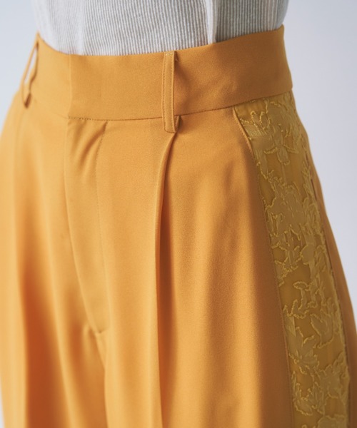 VACANCY（ヴァカンシー）の「SETUPヴィンテージレースストレートラインパンツ（その他パンツ・レディース・ブラック/イエロー/ブルー・SMALL/MEDIUM/LARGE）」の22枚目の写真