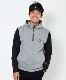 HALF LOGO ZIP HOODIE