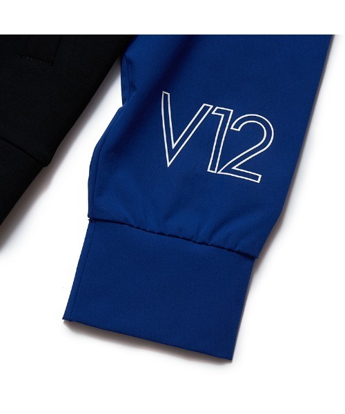 V12(ヴィ トゥエルヴ)の「HALF LOGO ZIP HOODIE(その他アウター・メンズ・ブラック/グレー・M/L/XL)」の11枚目の写真