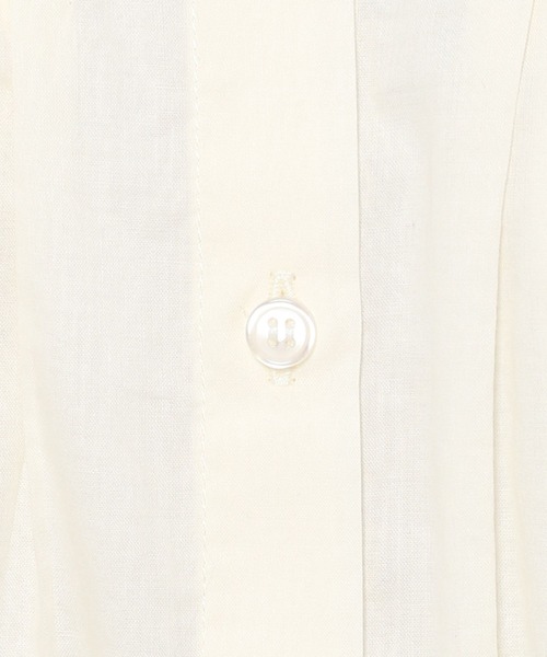 LEPSIM（レプシィム）の「軽やかコットンブラウス[2022春夏]　262886（シャツ/ブラウス・レディース・オフホワイト/ピンク/ブラック/ロイヤルブルー・FREE）」の21枚目の写真