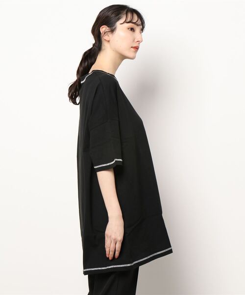 Jamie エーエヌケー（ジェイミーエーエヌケー）の「「死」BIＧTE（Tシャツ/カットソー・レディース・ホワイト/ブラック・M）」の4枚目の写真