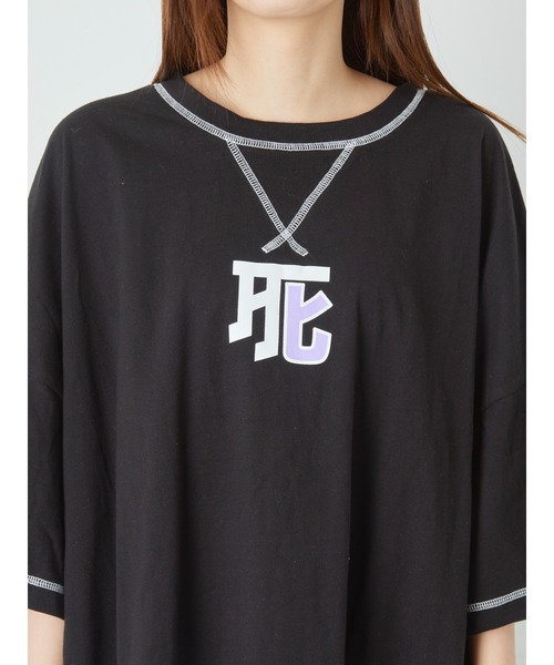 Jamie エーエヌケー（ジェイミーエーエヌケー）の「「死」BIＧTE（Tシャツ/カットソー・レディース・ホワイト/ブラック・M）」の6枚目の写真