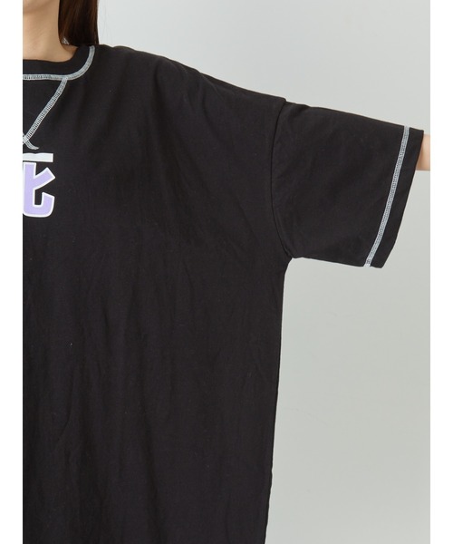 Jamie エーエヌケー（ジェイミーエーエヌケー）の「「死」BIＧTE（Tシャツ/カットソー・レディース・ホワイト/ブラック・M）」の7枚目の写真