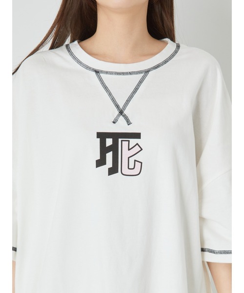 Jamie エーエヌケー（ジェイミーエーエヌケー）の「「死」BIＧTE（Tシャツ/カットソー・レディース・ホワイト/ブラック・M）」の10枚目の写真
