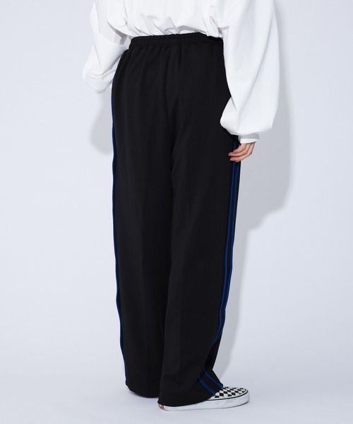 kutir（クティール）の「ライントラックパンツ（その他パンツ・レディース・ブラック/パープル/ネイビー/グリーン・SMALL/MEDIUM/LARGE）」の6枚目の写真