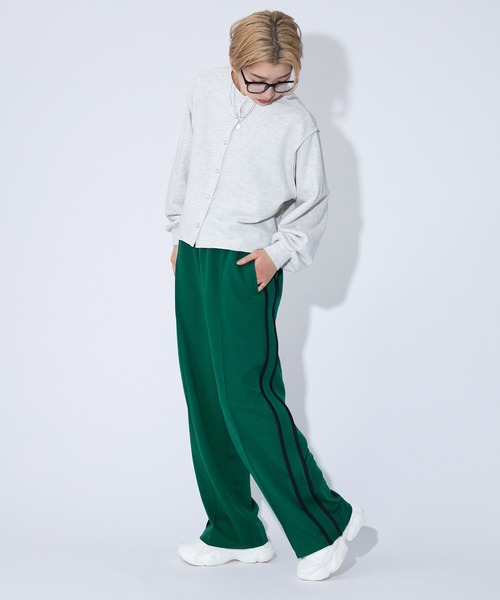 kutir（クティール）の「ライントラックパンツ（その他パンツ・レディース・ブラック/パープル/ネイビー/グリーン・SMALL/MEDIUM/LARGE）」の13枚目の写真