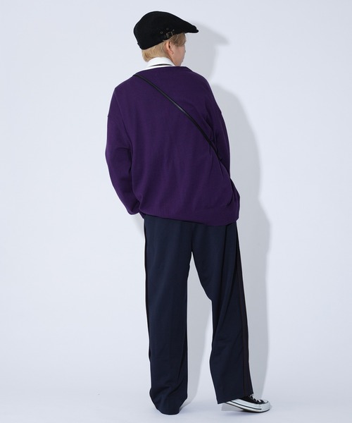 kutir（クティール）の「ライントラックパンツ（その他パンツ・レディース・ブラック/パープル/ネイビー/グリーン・SMALL/MEDIUM/LARGE）」の19枚目の写真