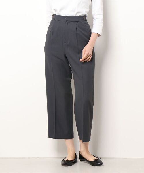 Te chichi TERRASSE(テチチテラス)の「【イージーケア】ワイドパンツ(その他パンツ・レディース・ベージュ/グリーン/チャコール・フリ-)」の6枚目の写真