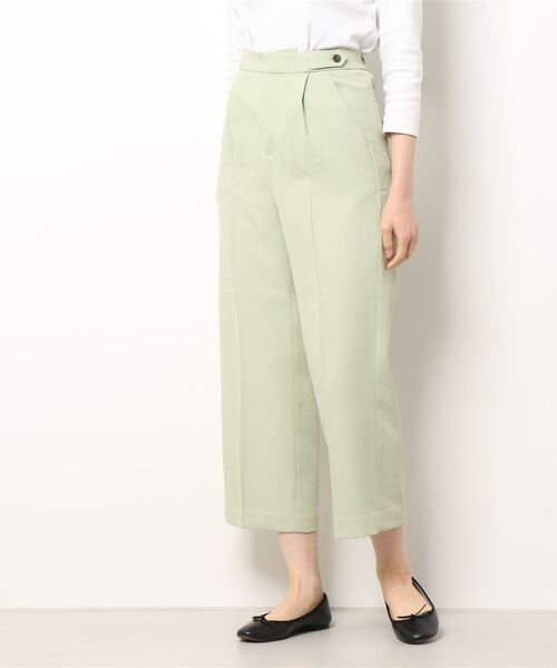 Te chichi TERRASSE(テチチテラス)の「【イージーケア】ワイドパンツ(その他パンツ・レディース・ベージュ/グリーン/チャコール・フリ-)」の7枚目の写真